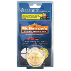 Training ball snooker Nic Barrow 52mm with exercise instructions