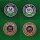 Kamui Snooker Set 11mm Tips
