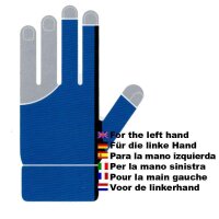 Kamui Quick-Dry glove Size XXL blue for the left hand