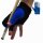 Kamui Quick-Dry glove  blue for the right hand Size L