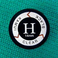 Kamui Clear Black Pool/Carom 14mm Medium M