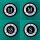 Kamui Clear Black Pool/Carom 14mm Medium M