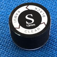 Kamui Clear Black Tip Poolbilliard/Carom 13mm Soft S