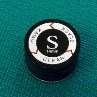 Kamui Clear Black Soft Poolbilliard/Carom 14mm