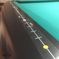 Kamui Diamond Slicer 10 Fuß Tisch Karambol Match